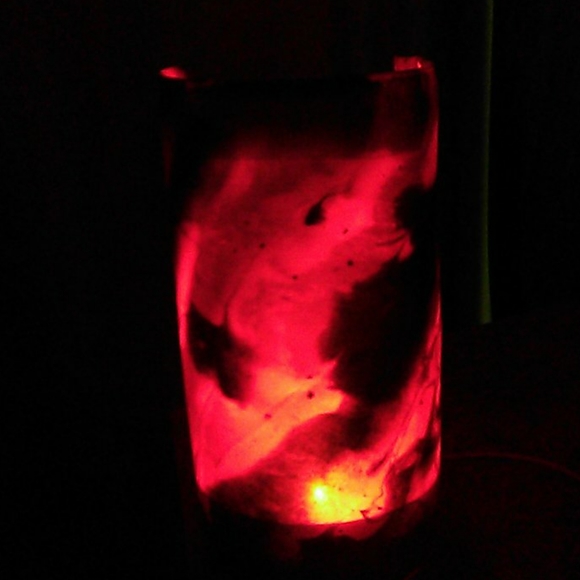 Made by Misty resin bedside table lamp - Picture 7 of 10